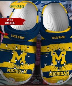 Customized Michigan Wolverines Football Ncaa Crocs