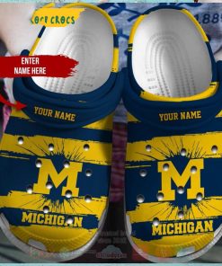 Customized Michigan Wolverines Football Ncaa Crocs