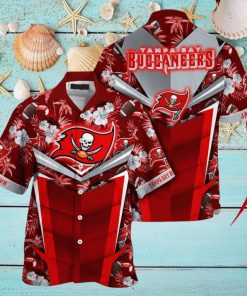 Customized NFL Tampa Bay Buccaneers Hawaiian Shirt Summer Football Aloha Shirt For Fans