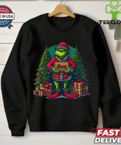 Customized Name for Christmas Grinch shirt