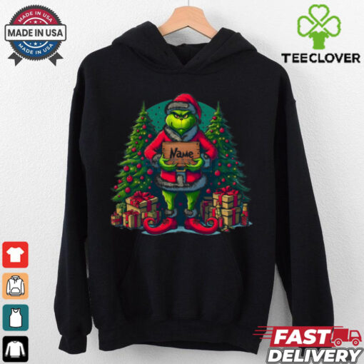Customized Name for Christmas Grinch shirt