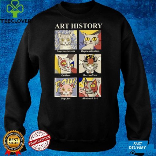 Cute Artistic Cat Cat Art History Cute Cat Painting Shirt