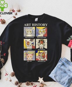 Cute Artistic Cat Cat Art History Cute Cat Painting Shirt