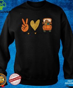 Cute Blessed Thanksgiving Costume Peace Love Thanksgiving T Shirt