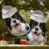 Cute Border Collie Classic Puppy Crocs Shoes for Collie Lovers