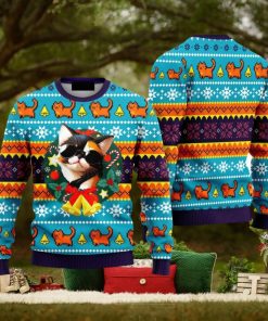 Cute Cat 3D Ugly Christmas Sweater Gift For Family Christmas Gift