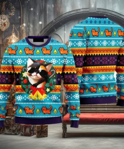 Cute Cat 3D Ugly Christmas Sweater Gift For Family Christmas Gift 1 Cute Cat 3D Ugly Christmas Sweater Gift For Family Christmas Gift