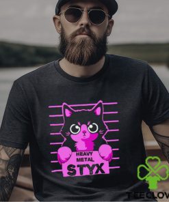 Cute Cat heavy metal styx shirt