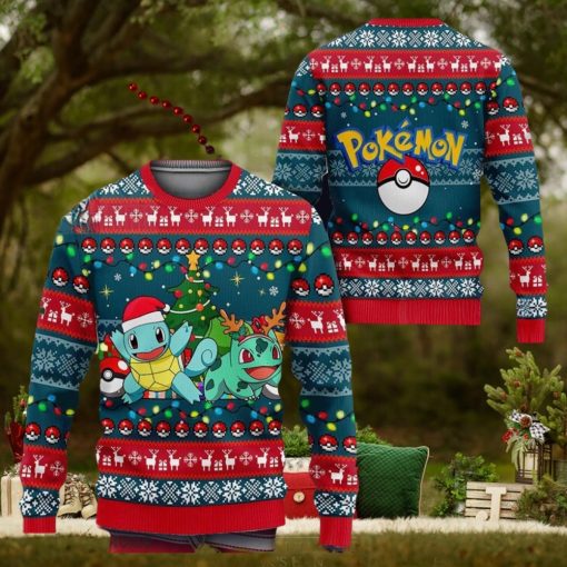 Cute Characters 3D All Over Printed Games Series Ugly Christmas Sweater Gift Gift For Men Women