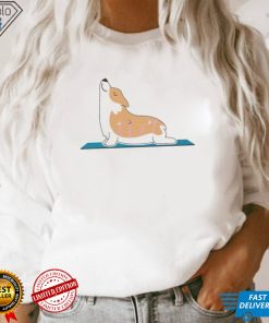 Cute Corgi Yoga Shirt