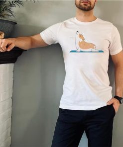Cute Corgi Yoga Shirt 1 Cute Corgi Yoga Shirt