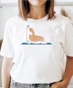 Cute Corgi Yoga Shirt 2 Cute Corgi Yoga Shirt