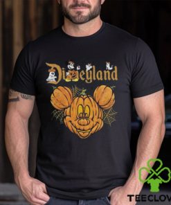 Cute Disney Mickey Mouse Spooky Season Costume Halloween Floral Shirt, Mickey’S Not So Scary Party Tee, Disneyland Family Holiday Gift