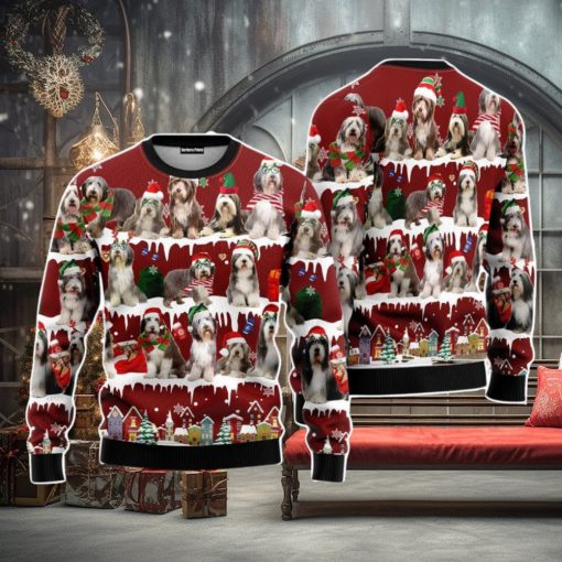 Cute Dog Christmas Unisex Ugly Sweater