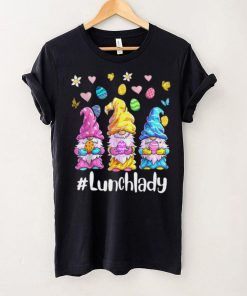 Cute Easter Day Gnome Love Lunch Lady T hoodie, sweater, longsleeve, shirt v-neck, t-shirt