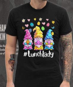 Cute Easter Day Gnome Love Lunch Lady T hoodie, sweater, longsleeve, shirt v-neck, t-shirt