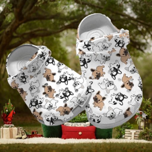 Cute French Bulldog Crocs Classic Clogs for Bulldog Fans