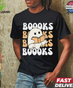 Cute Ghost Reading T Shirt