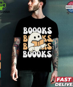 Cute Ghost Reading T Shirt