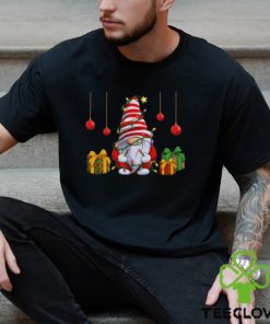 Cute Gnomes Merry Christmas Light Family Gnome Xmas Matching Shirt