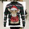 Red Wine Christmas Graphic Sweater
