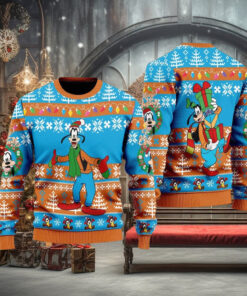 Cute Goofy Dog Ugly Christmas Sweater