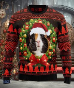 Cute Guinea Pig Xmas Christmas Ugly Sweater 3D Outfits Gift Ugly Christmas Sweater 3D