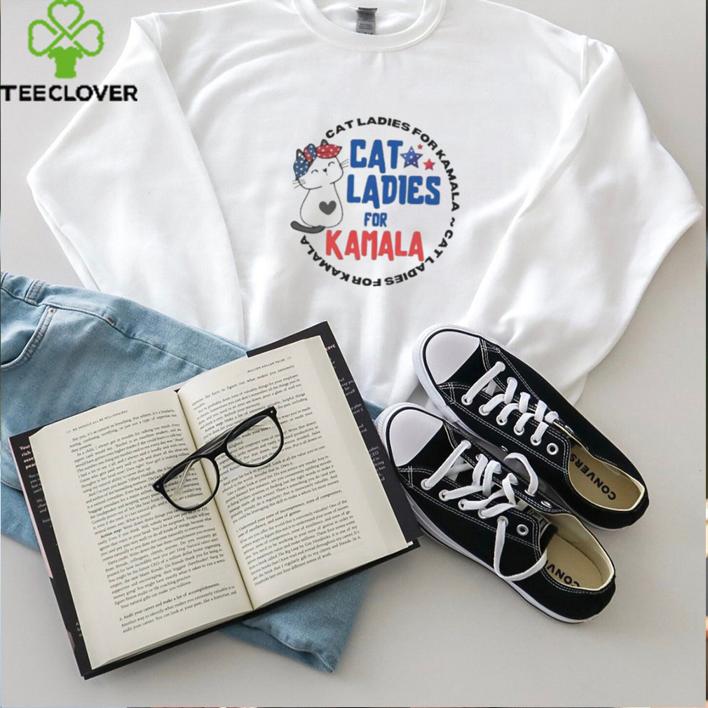 Cute Harris Cat Cat Lady For Kamala The First Madam America President T hoodie, sweater, longsleeve, shirt v-neck, t-shirt