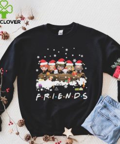 Cute Harry Potter Character With Friend’s Christmas Shirt