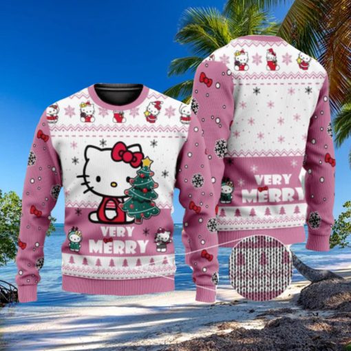 Cute Hello Kitty Ugly Christmas Sweater