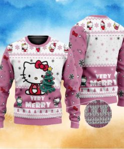 Cute Hello Kitty Ugly Christmas Sweater