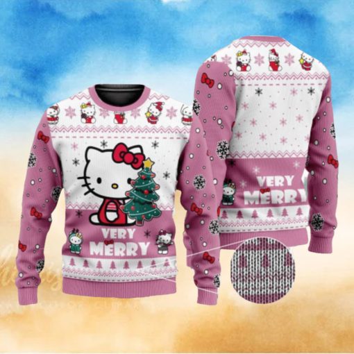 Cute Hello Kitty Ugly Christmas Sweater