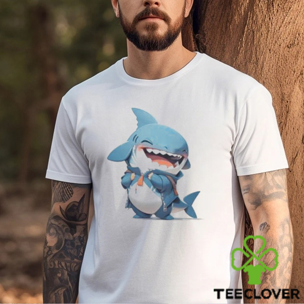 Cute Kawaii Animal Cartoon Shark T Shirt Cute Kawaii Animal Cartoon Shark T Shirt