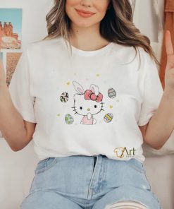 Cute Kitty Cat and eggs flowers Easter heart shirt 3 Cute Kitty Cat and eggs flowers Easter heart shirt