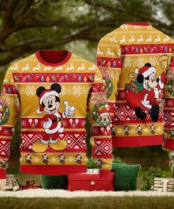 Cute Mickey Mouse Christmas Sweater