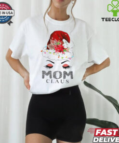 Cute Mom Claus Retro Santa Claus Happy Merry Christmas T Shirt
