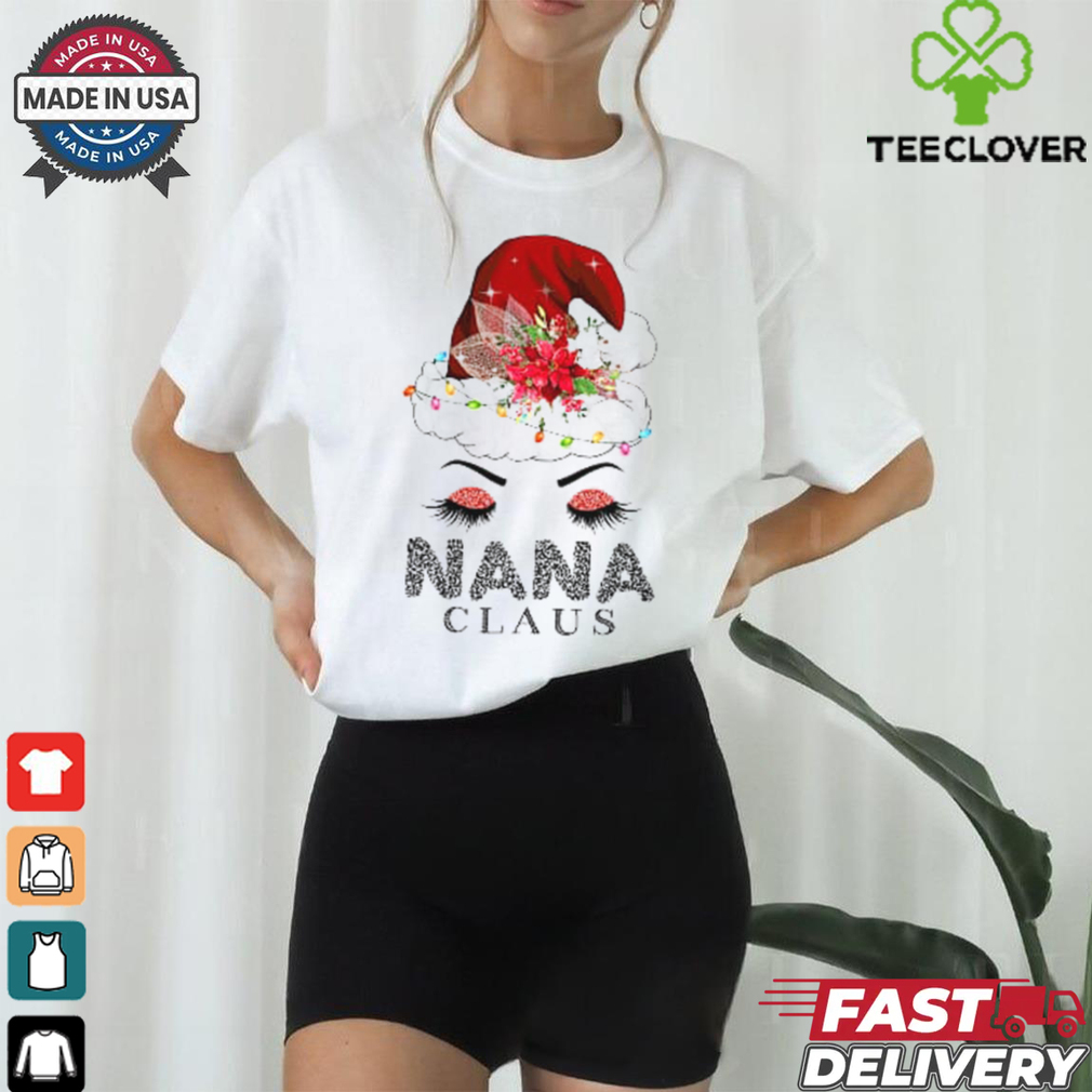Cute Nana Claus Retro Santa Claus Happy Merry Christmas T Shirt Cute Nana Claus Retro Santa Claus Happy Merry Christmas T Shirt