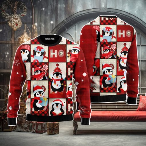 Cute Penguin Christmas Unisex Ugly Sweater