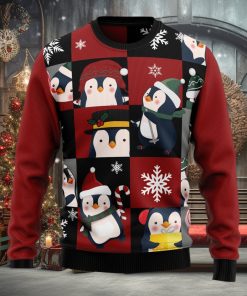 Cute Penguin Ugly Christmas Sweater Thankgiving Gift Men Women