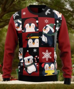 Cute Penguin Ugly Christmas Sweater Thankgiving Gift Men Women