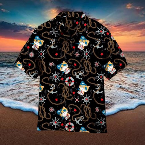 Cute Pirate Cat Hawaiian Shirt For Men   Women WT6326 9710 hawaiian shirt