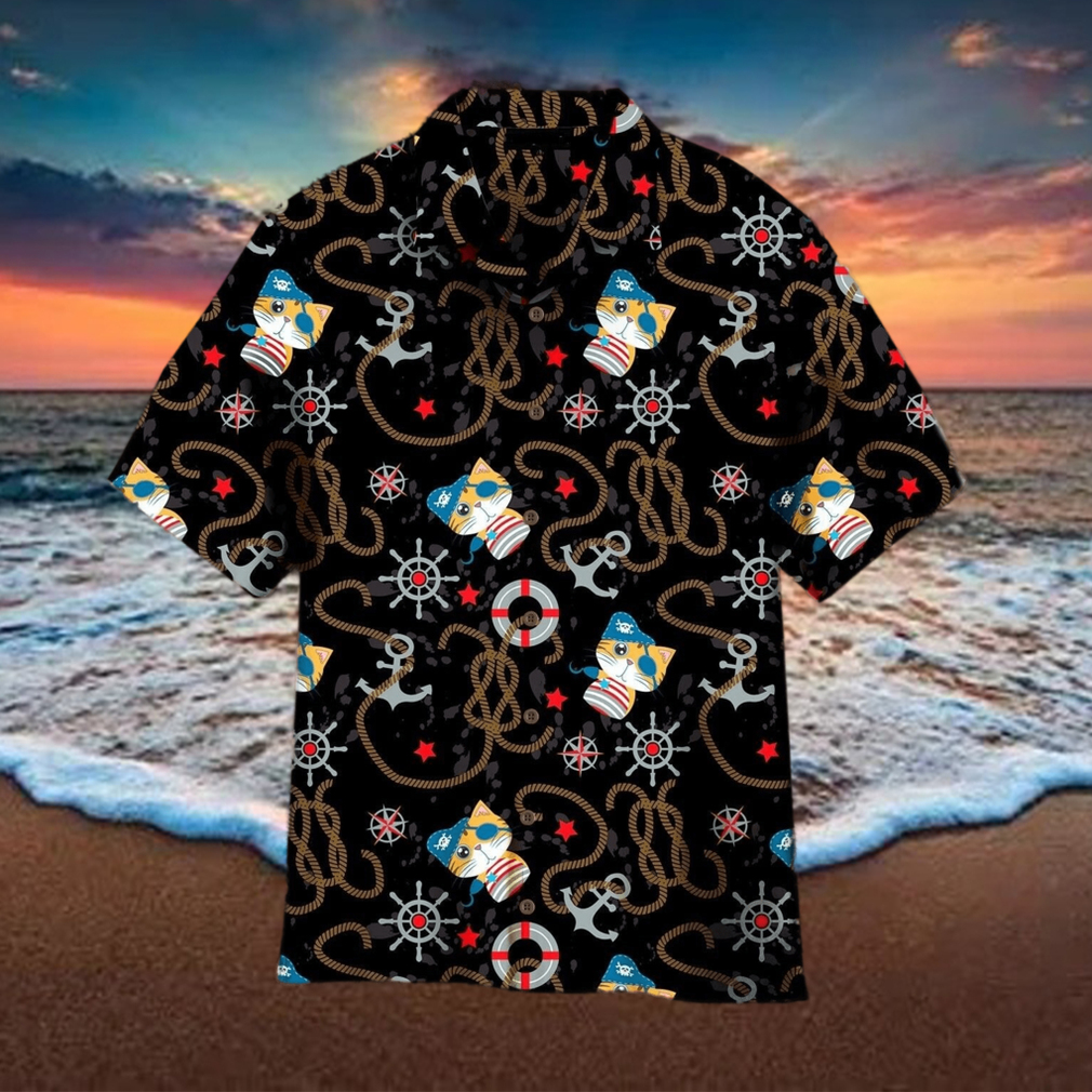 Cute Pirate Cat Hawaiian Shirt For Men Women WT6326 9710 hawaiian shirt Cute Pirate Cat Hawaiian Shirt For Men Women WT6326 9710 hawaiian shirt