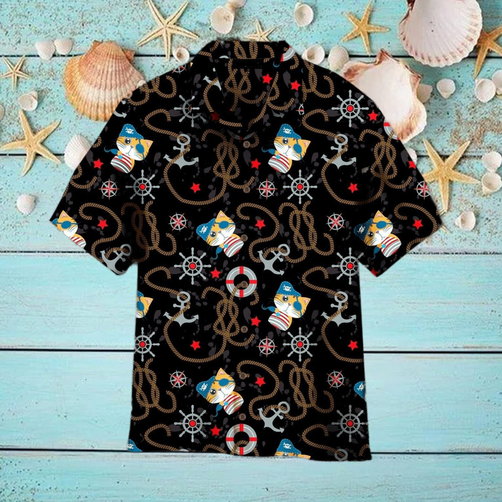 Cute Pirate Cat Hawaiian Shirt For Men Women WT6326 9710 hawaiian shirt Cute Pirate Cat Hawaiian Shirt For Men Women WT6326 9710 hawaiian shirt
