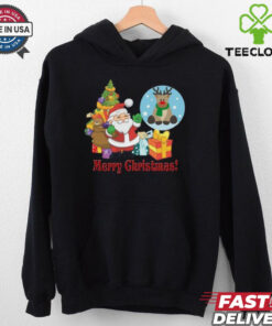 Cute Santa And Gifts For Christmas shirt