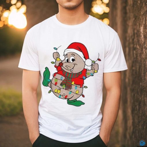 Cute Santa Gus Christmas Lights Shirt