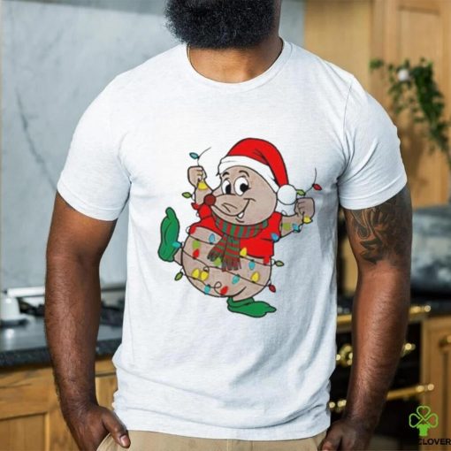 Cute Santa Gus Christmas Lights Shirt