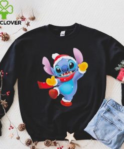 Cute Santa Stitch Christmas Shirt