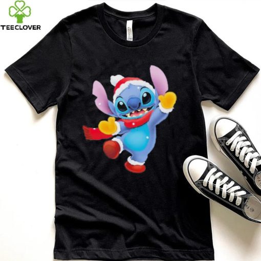 Cute Santa Stitch Christmas Shirt