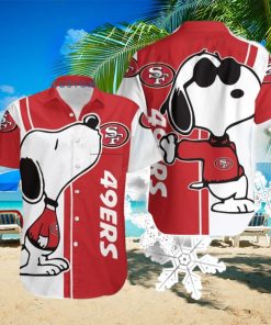 Cute Snoopy San Francisco 49Ers Snoopy Lover Hawaiian Shirt Summer Gift For Fans