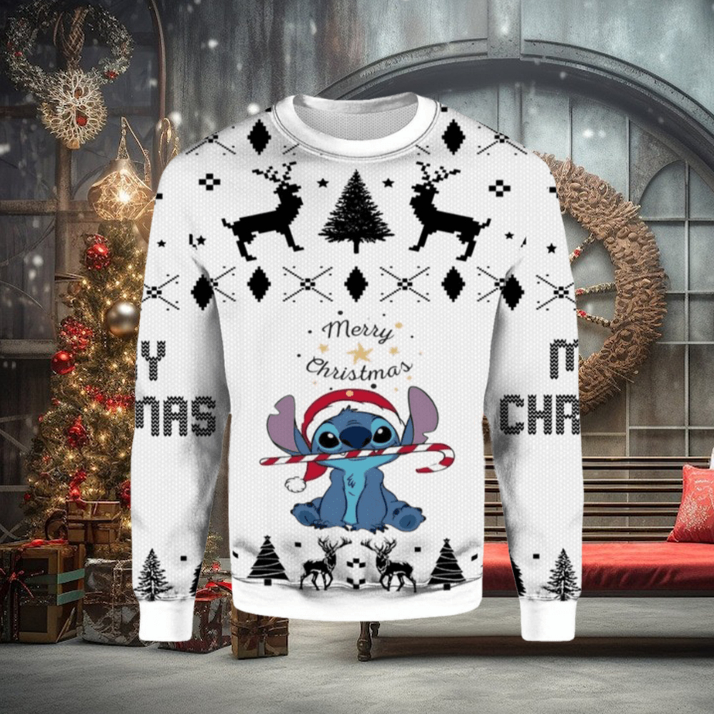 Cute Stitch Ugly Christmas Sweater Cute Stitch Ugly Christmas Sweater